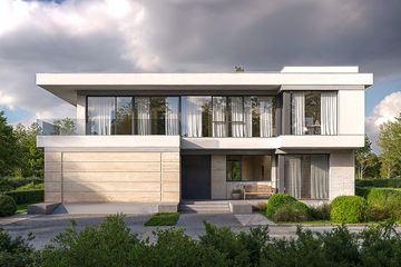  Projekt domu LK&1880 (LKP1007) - projekt domu z pełnym piętrem - Zdjęcie 1