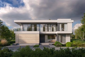  Projekt domu LK&1880 (LKP1007) - projekt domu z pełnym piętrem - Zdjęcie 7