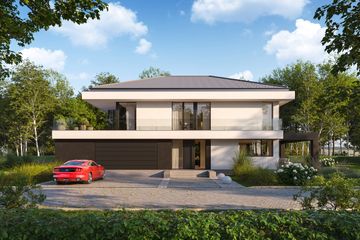  Projekt domu LK&1863 (LKP1003) - projekt domu z pełnym piętrem - Zdjęcie 2