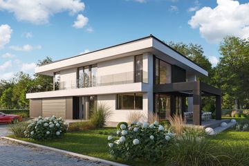  Projekt domu LK&1863 (LKP1003) - projekt domu z pełnym piętrem - Zdjęcie 3