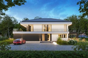  Projekt domu LK&1863 (LKP1003) - projekt domu z pełnym piętrem - Zdjęcie 4