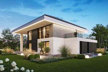  Projekt domu LK&1863 (LKP1003) - projekt domu z pełnym piętrem - Zdjęcie 8