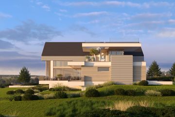  Projekt domu LK&1854 (LKP1005) - projekt domu parterowego z poddaszem - Zdjęcie 4