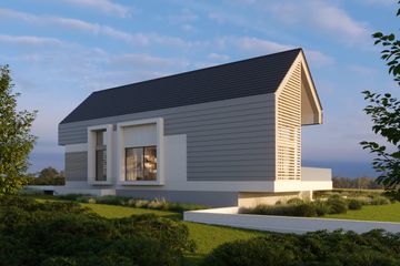  Projekt domu LK&1854 (LKP1005) - projekt domu parterowego z poddaszem - Zdjęcie 5