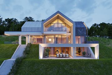  Projekt domu LK&1842 (LKP1015) - projekt domu z pełnym piętrem - Zdjęcie 9