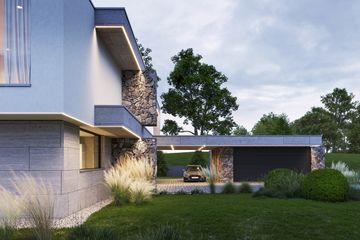  Projekt domu LK&1838 (LKP1017) - projekt domu z pełnym piętrem - Zdjęcie 7