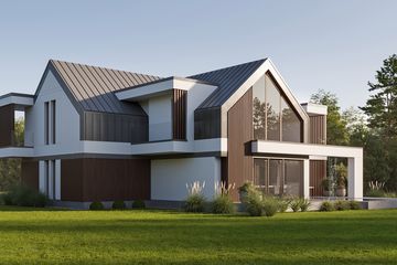  Projekt domu LK&1833 (LKP1018) - projekt domu parterowego z poddaszem - Zdjęcie 7