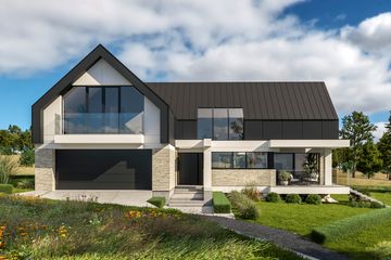  Projekt domu LK&1822 (LKP1023) - projekt domu parterowego z poddaszem - Zdjęcie 1