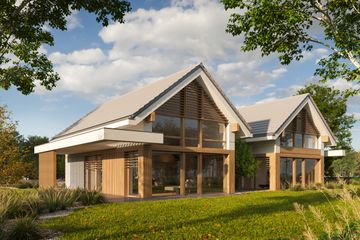  Projekt domu LK&1817 (LKP1014) - projekt domu parterowego z poddaszem - Zdjęcie 2