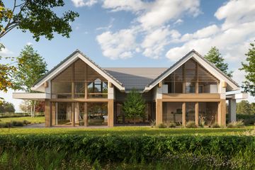  Projekt domu LK&1817 (LKP1014) - projekt domu parterowego z poddaszem - Zdjęcie 3