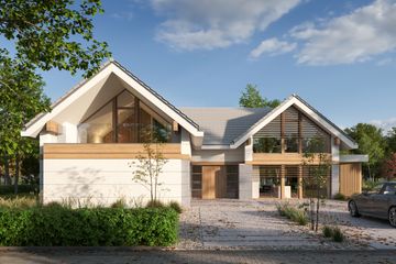  Projekt domu LK&1817 (LKP1014) - projekt domu parterowego z poddaszem - Zdjęcie 5