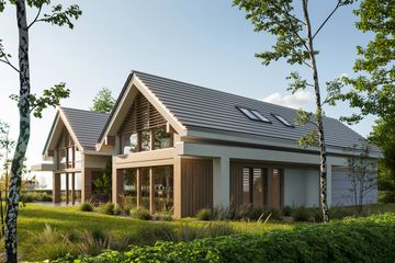  Projekt domu LK&1817 (LKP1014) - projekt domu parterowego z poddaszem - Zdjęcie 6