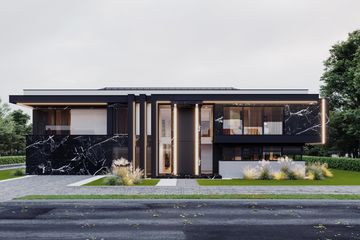  Projekt domu LK&1805 (LKP1046) - projekt domu z pełnym piętrem - Zdjęcie 2