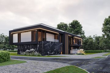  Projekt domu LK&1805 (LKP1046) - projekt domu z pełnym piętrem - Zdjęcie 3