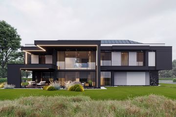  Projekt domu LK&1805 (LKP1046) - projekt domu z pełnym piętrem - Zdjęcie 5