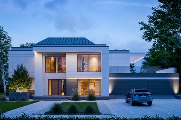  Projekt domu LK&1804 (LKP1045) - projekt domu z pełnym piętrem - Zdjęcie 1