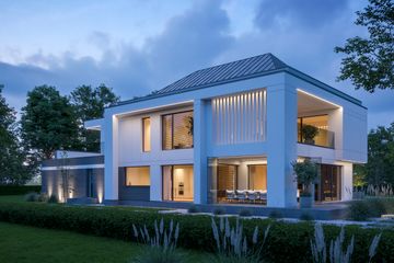  Projekt domu LK&1804 (LKP1045) - projekt domu z pełnym piętrem - Zdjęcie 2