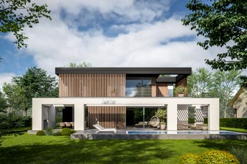  Projekt domu LK&1803 (LKP1044) - projekt domu z pełnym piętrem - Zdjęcie 2