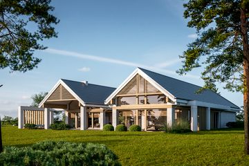  Projekt domu LK&1792 (LKP1024) - projekt domu parterowego - Zdjęcie 2