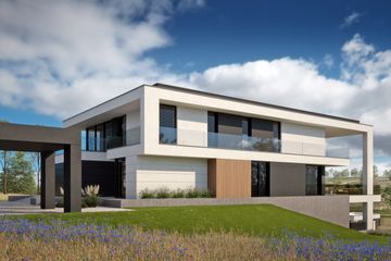  Projekt domu LK&1781 (LKP1049) - projekt domu z pełnym piętrem - Zdjęcie 3