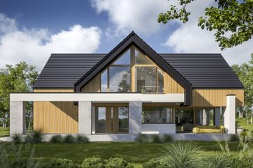  Projekt domu LK&1778 (LKP1027) - projekt domu parterowego z poddaszem - Zdjęcie 4