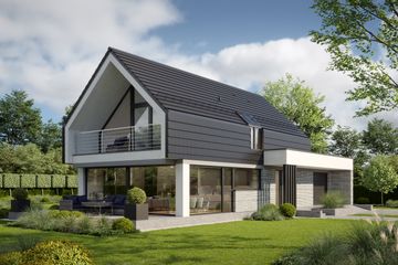  Projekt domu LK&1775 (LKP1036) - projekt domu parterowego z poddaszem - Zdjęcie 3