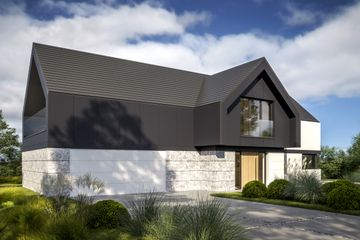  Projekt domu LK&1768 (LKP1050) - projekt domu parterowego z poddaszem - Zdjęcie 1