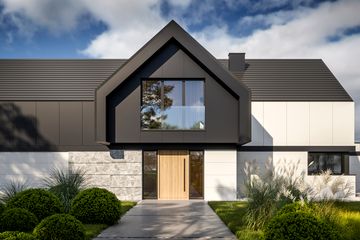  Projekt domu LK&1768 (LKP1050) - projekt domu parterowego z poddaszem - Zdjęcie 2