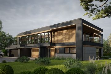  Projekt domu LK&1764 (LKP1052) - projekt domu z pełnym piętrem - Zdjęcie 2