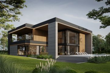  Projekt domu LK&1764 (LKP1052) - projekt domu z pełnym piętrem - Zdjęcie 4