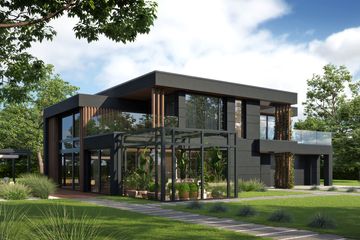  Projekt domu LK&1758 (LKP1051) - projekt domu z pełnym piętrem - Zdjęcie 1