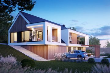  Projekt domu LK&1757 (LKP1053) - projekt domu parterowego - Zdjęcie 4