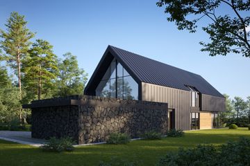  Projekt domu LK&1756 (LKP1029) - projekt domu parterowego z poddaszem - Zdjęcie 3