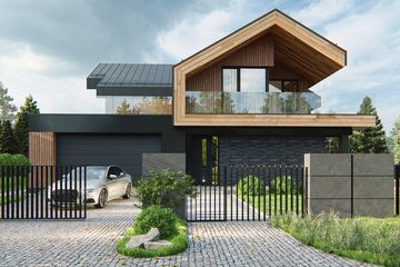  Projekt domu LK&1751 (LKP1030) - projekt domu parterowego z poddaszem - Zdjęcie 1