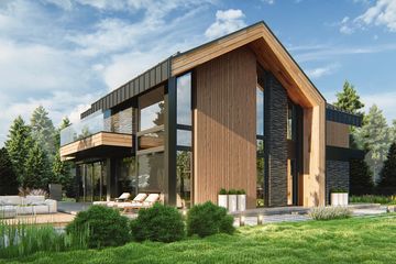  Projekt domu LK&1751 (LKP1030) - projekt domu parterowego z poddaszem - Zdjęcie 2