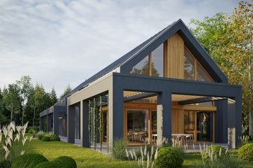  Projekt domu LK&1750 (LKP1033) - projekt domu parterowego z poddaszem - Zdjęcie 4