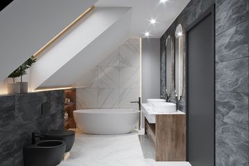  Projekt domu LK&1750 (LKP1033) - projekt domu parterowego z poddaszem - Zdjęcie 14