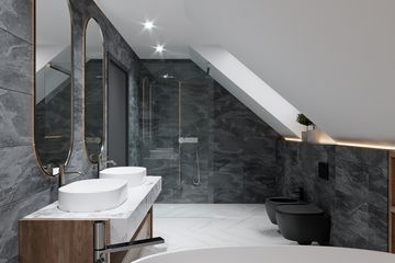  Projekt domu LK&1750 (LKP1033) - projekt domu parterowego z poddaszem - Zdjęcie 15