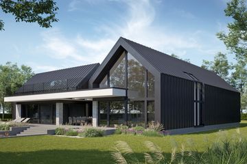 Projekt domu LK&1749 - parterowy z poddaszem dom o powierzchni 181,15 m², dach dwuspadowy - ujęcie 5
