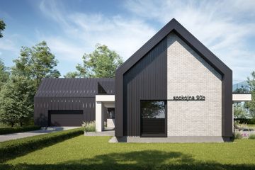 Projekt domu LK&1749 - parterowy z poddaszem dom o powierzchni 181,15 m², dach dwuspadowy - ujęcie 6