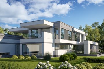  Projekt domu LK&1743 (LKP1054) - projekt domu z pełnym piętrem - Zdjęcie 2