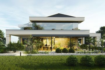  Projekt domu LK&1740 (LKP1056) - projekt domu z pełnym piętrem - Zdjęcie 1