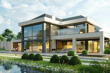  Projekt domu LK&1740 (LKP1056) - projekt domu z pełnym piętrem - Zdjęcie 4