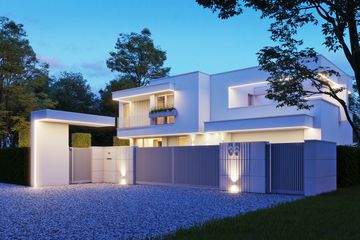  Projekt domu LK&1736 (LKP1058) - projekt domu z pełnym piętrem - Zdjęcie 4