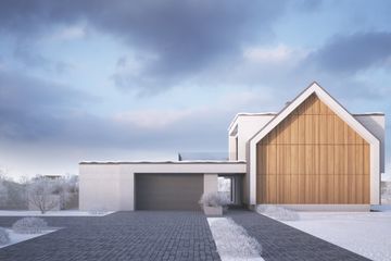  Projekt domu LK&1733 (LKP1061) - projekt domu parterowego z poddaszem - Zdjęcie 1