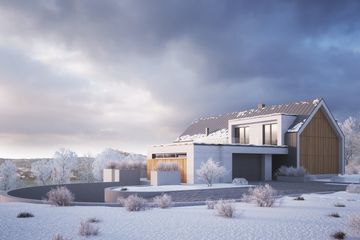  Projekt domu LK&1733 (LKP1061) - projekt domu parterowego z poddaszem - Zdjęcie 2