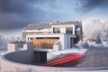  Projekt domu LK&1733 (LKP1061) - projekt domu parterowego z poddaszem - Zdjęcie 3