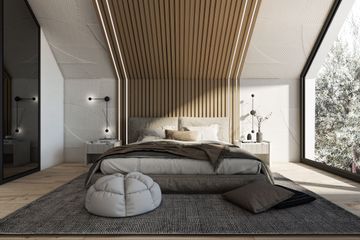  Projekt domu LK&1733 (LKP1061) - projekt domu parterowego z poddaszem - Zdjęcie 9