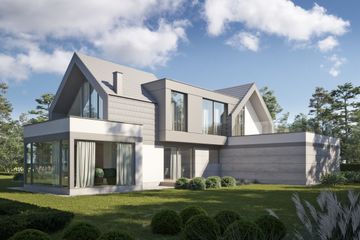  Projekt domu LK&1727 (LKP1064) - projekt domu parterowego z poddaszem - Zdjęcie 4