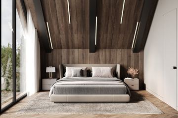  Projekt domu LK&1727 (LKP1064) - projekt domu parterowego z poddaszem - Zdjęcie 11